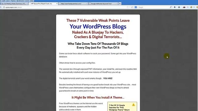 July 2nd, 2013 - Meetup Review - 05 - Wordpress Blogs Getting Hacked смотреть онлайн