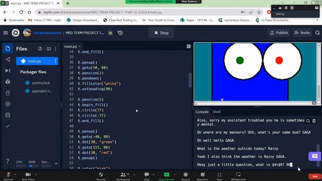 Karan's Python Project Showcase (Pixel Art) смотреть онлайн