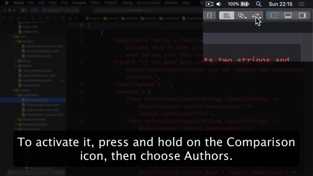 Xcode in 20 Seconds: Authors view смотреть онлайн