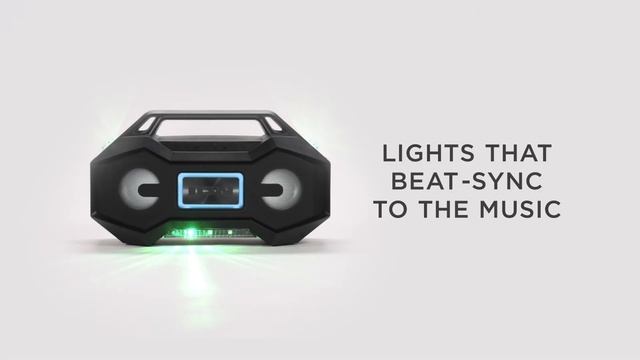 ION Audio Party Rocker™ Go - High-Power Portable Boombox with Party Starter Lights смотреть онлайн
