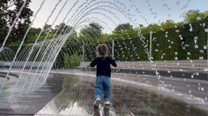 Лея и фонтан. Парк Галицкого. Краснодар