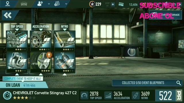 Chevrolet Corvette Stingrey 427 C2. N.F.S.No Limits Special race смотреть онлайн