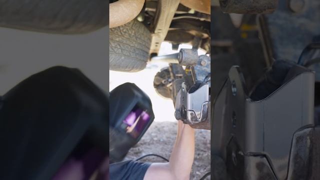 Eimkeith Panhard bracket install on my overland Sequoia build. #offroad #overland #1stgensequoia