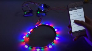 Управляем светодиодной лентой со смартфона при помощи Piranha ESP32 (Arduino IDE, IOT, WebSocket)