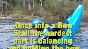 How to Bow stall a Kayak