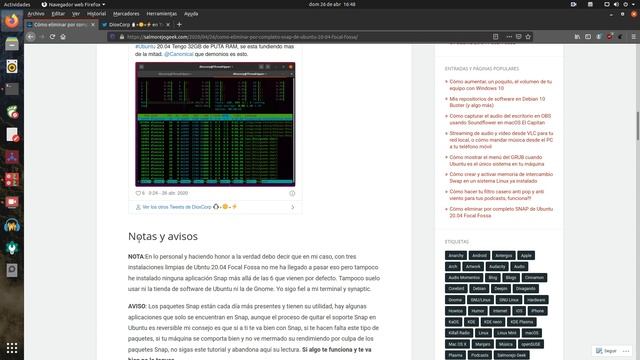 Cómo eliminar por completo SNAP de Ubuntu 20.04 Focal Fossa смотреть онлайн