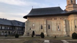 Bells ringing at Neamț Monastery