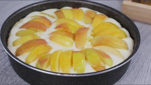 Творожно - Яблочный пирог. Нежная начинка на песочной основе