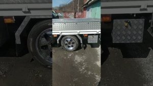 Toyota Dyna. Диски хром R17