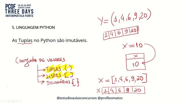 Simulado de questões Python e R para PCDF: Informática Forte Aula 01 смотреть онлайн
