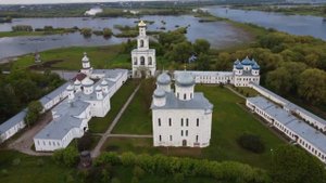 Свято-Юрьев мужской монастырь (Великий Новгород), май 2022