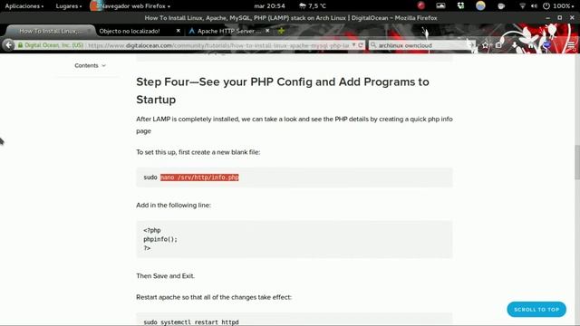 Instalación de Owncloud en Raspberry PI con Arch Linux ARM смотреть онлайн