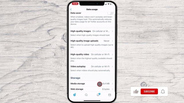How to Delete Twitter Storage Cache From iPhone
