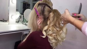 Урок "Свадебная прическа"