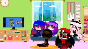 MB Gacha Life: Adrian & Friends React to SMG4 Mario Reacts To Nintendo Memes 2