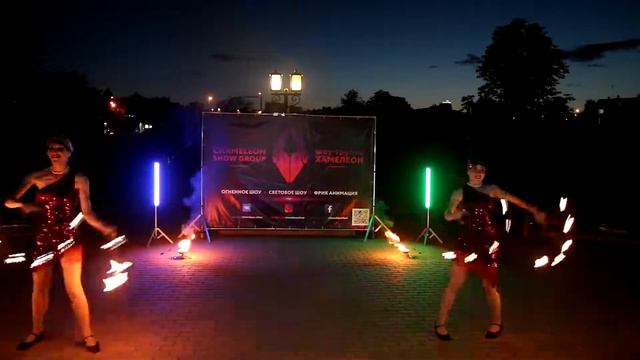 Огненное шоу [Чарльстон] 14.07.2018 Шереметев Парк смотреть онлайн