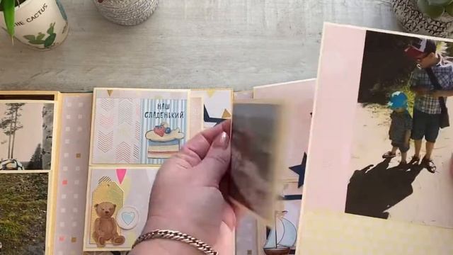 Обзор фотопапки «Ты - мой мир». Скрапбукинг смотреть онлайн