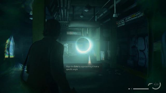 Align the Echo by approaching it from a specific angle Alan Wake 2 смотреть онлайн