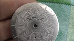 Изготовление циферблатов для часов . Manufacture of dials for watches.