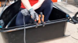 Сани-волокуши из ПНД.