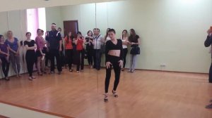 Видео урок соло латина - Начинающие 5.04.2014