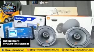 JBL STAGE2 624 - 6-1/2" (160mm) Two Way Coaxial Car Speaker (Sound Test)