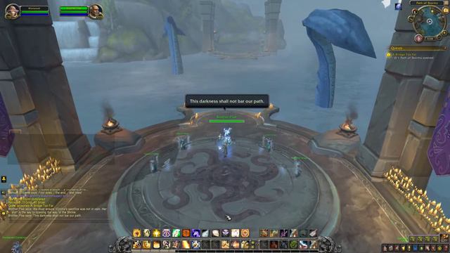 Battle for Azeroth Quest 456: A Bridge Too Far (WoW, human, Paladin) смотреть онлайн