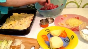 Картофельная запеканка с фаршем в духовке Простой рецепт блюда на ужин!