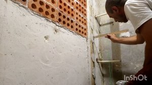 Углы 90° в ванной комнате. Установка маяков своими руками.