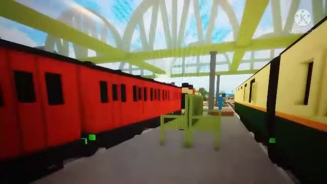 Джеймс и автобус (Blue Train With Friends) Roblox смотреть онлайн