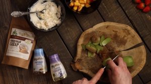 РЕЦЕПТ ФРУКТОВОГО САЛАТА С РИКОТТОЙ