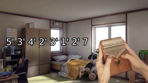 Doki Doki literature club sayonara kalimba cover!