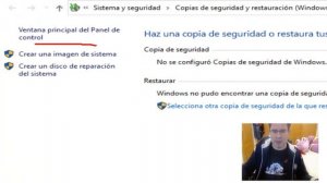 CREAR IMAGEN DEL SISTEMA EN WINDOWS 10