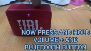 JBL GO 2 how to reset