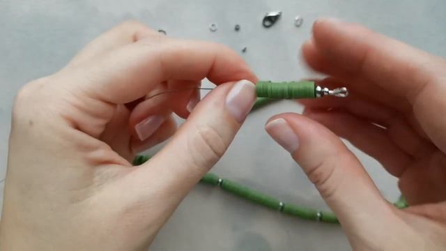 Чокер с жемчугом и каучуком. Своими руками. Мастер-класс. Handmade. Сhoker. смотреть онлайн