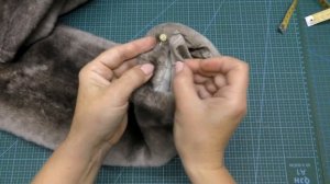 Укоротить низ рукава у шубы  . Три способа соединения с подкладкой .