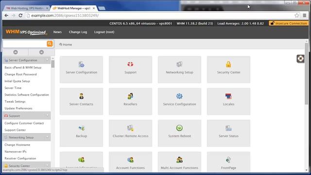 Monitor server usage in WHM смотреть онлайн