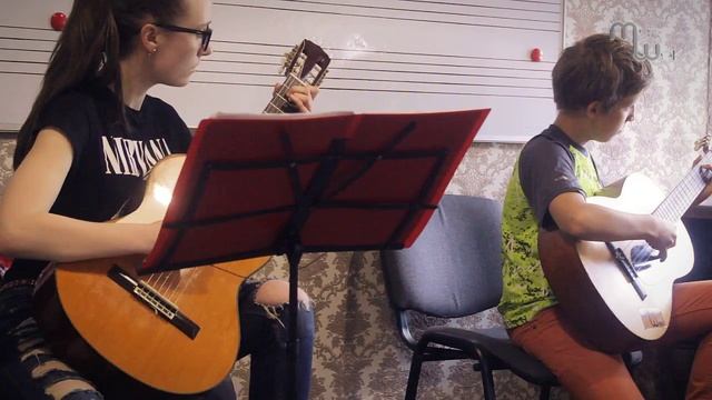 Уроки гитары. Гитарные курсы в Минске. МузШок смотреть онлайн