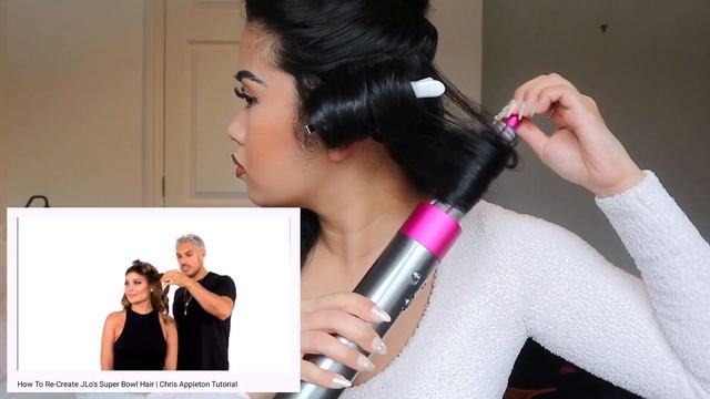 HOW I USE MY DYSON AIRWRAP | LONG LASTING CURLS смотреть онлайн