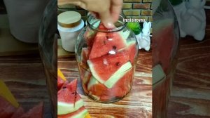 Засолка арбузов в 3 литровых банках на зиму