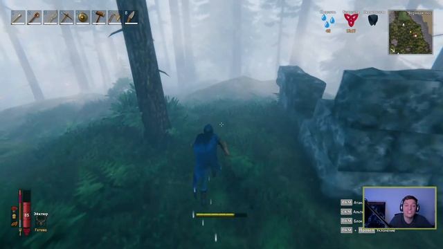Гитман и UncleBjorn играют в Valheim, День 3 смотреть онлайн