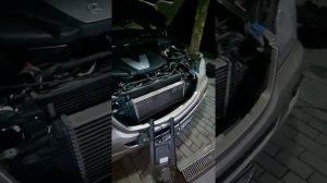 mercedes w164 320cdi intercooler removal