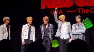 NCT 127 Maknae line says Howdy Yall in Dallas (MENT 1/3) ENG SUB CC