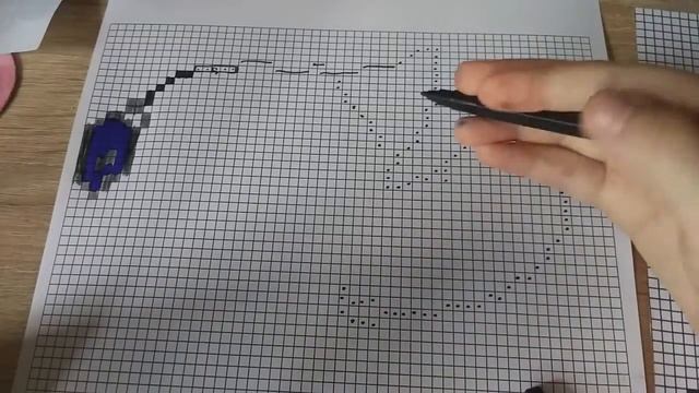 Рисуем Стича в стиле PIXEL ART из мультфильма Лило и Стич смотреть онлайн