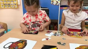 Дидактическая игра "Волшебный узор"