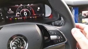 Шкода Кодиак Стайл 4x4 с бежевой кожей обзор комплектации с доп опциями (Skoda Kodiaq Style 2021)