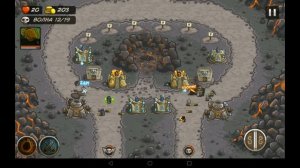 ⭐ Kingdom Rush прохождение на Андроид | 11 уровень на 3 звезды | сложность Ветеран ?