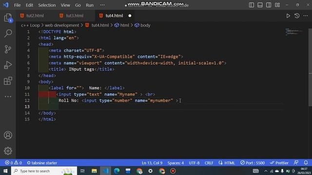 Complete Guide to HTML Input Tags and Forms - Understanding the Basics