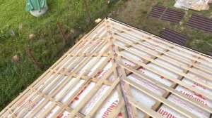 Одноэтажный каркасный дом 6x9 своими руками. Легко !!