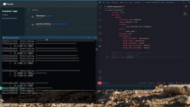Mysql en docker (docker-compose) смотреть онлайн
